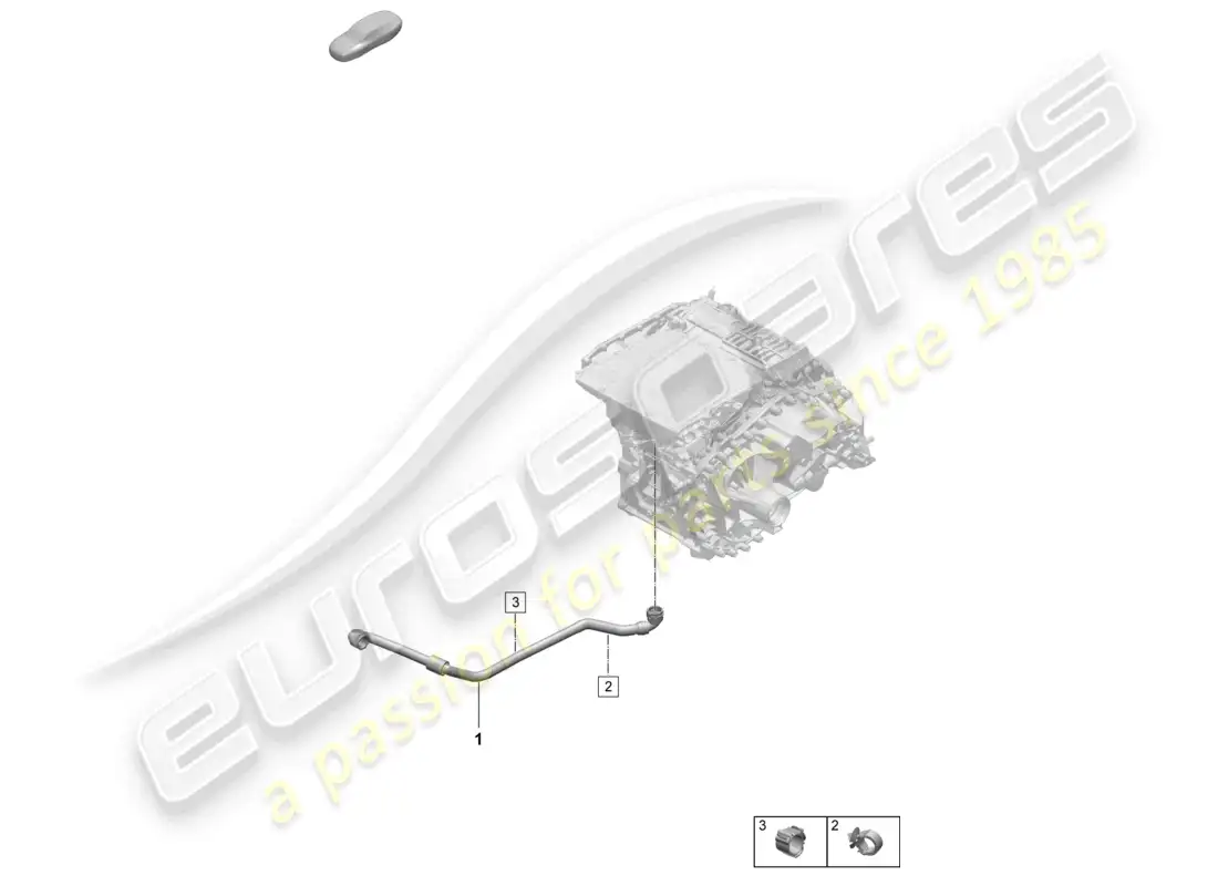 VIEW PARTS DIAGRAMS FROM THE PORSCHE MACAN PARTS CATALOGUE a part diagram from the porsche macan parts catalogue